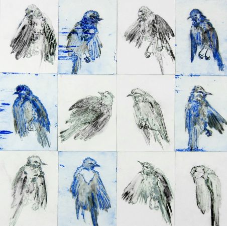 estampe oiseaux estampe oiseaux